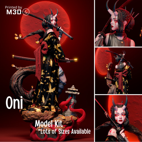 Oni model kit figur - kit,