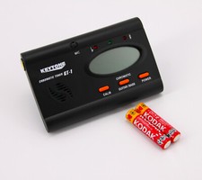 Stimmgerät Gitarre Bass Ukulele Tuner chromatisch LCD Mikrofon Klinkenanschluss