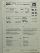 Grundig TV Service Manual CUC