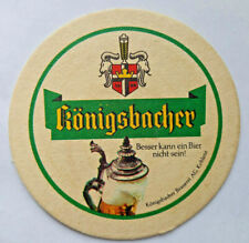 Königsbacher - Bier - Koblenz - Vintage Bierdeckel 