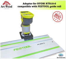 Ryobi RTR18-0 R18TR-0 ONE+ Adapter Basis Oberfräse Führung FESTOOL Schiene Schiene