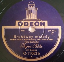 DAJOS BELA MIT GESANG BROADWAY