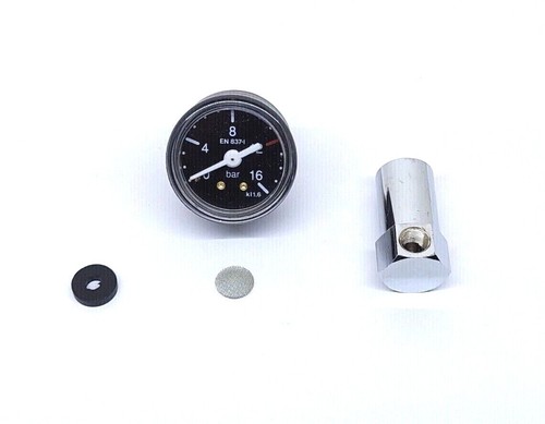 Siebträger manometer schwarz - manometer,