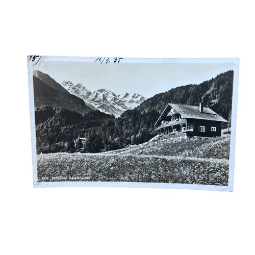 Postkarte oberstdorf - postkarte, ak