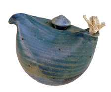 ÖL-LÄMPCHEN BLAU mit Docht