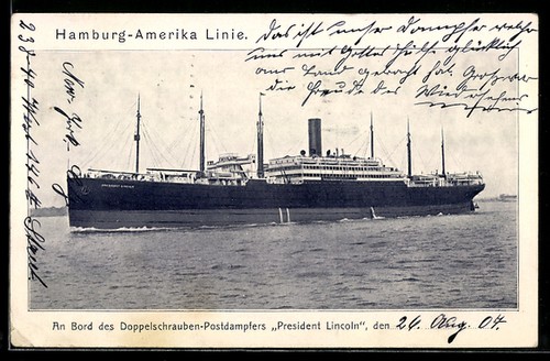Passagierschiff president - ak,