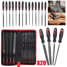 FEILENSET 20-TEILIG CARBONSTAHL SATZ RASPEL FEILE für METALL, HOLZ, KUNSTSTOFF