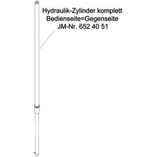 Hydraulikzylinder komplett JMP