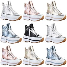 Damen Plateau Sneaker