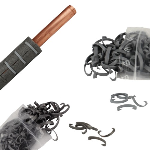 Krallen clipse rohrisolierung - clipse,