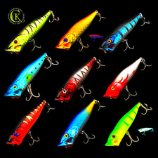 Popper 9,5cm Topwater Jerkbait Wobbler Kunstköder Raubfisch Rapfen Hecht Pike 