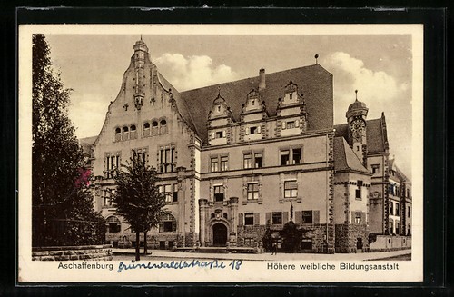 Aschaffenburg ansichtskarte - aschaffenburg,,
