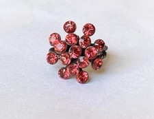 Neuwertiger Konplott Ring Magic Fireball Korallenrot