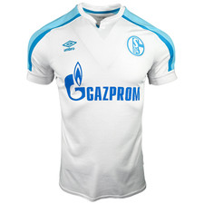 Umbro FC Schalke 04 Trikot Away S04 Gelsenkirchen Saison 2021/2022 M Weiß
