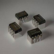 4 Stück - RV4559 - RV4559N - ROhm - DIP-8 - Hifi Dual Grundig Vintage 1980s