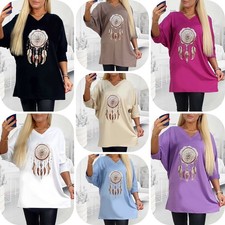 Damen Bluse,  Tunika, Gr. 46/48, 50/52 ,Baumwolle, Neu mit Etikette