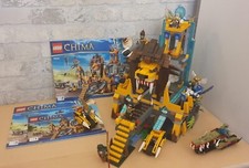 LEGO LEGENDS OF CHIMA: Der Löwen-CHI-Tempel (70010) komplett incl. OBA's