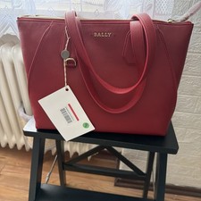 Bally Leder Tasche Rot