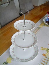 Etagere 3 stöckig Porzellan