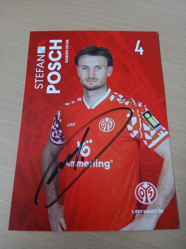 Signierte stefan posch fsv - ak,