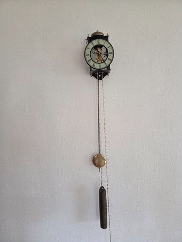 Wanduhr skelettuhr mechanisch - wanduhr,