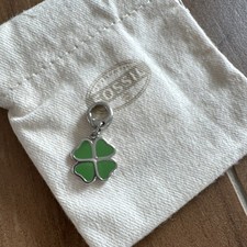 fossil charms anhänger Kleeblatt Weihnachtlich Weihnachtsgeschenk