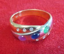 Damenring 585er Gelbgold  mit