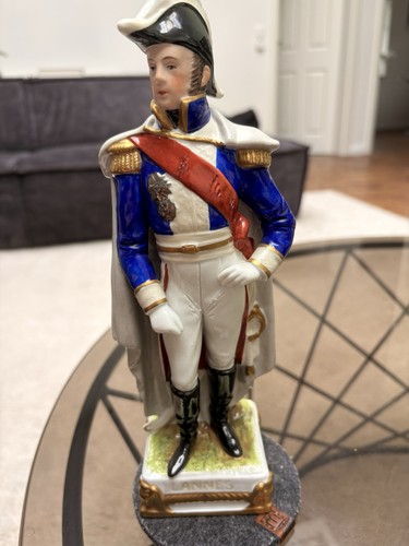 Porzellan figur general jean - porzellan,