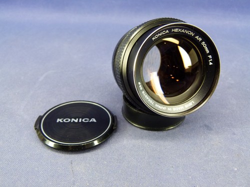 Konica hexanon 50mm - konica,