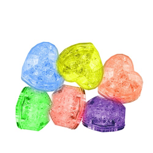 Stück herz led eiswürfel - 6,