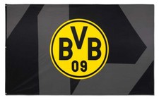 Borussia Dortmund Hissfahne schwarz 150 x 250 cm Fahne Flagge BVB 09