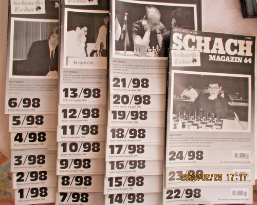 Schach magazin 24 von - magazin, 1-