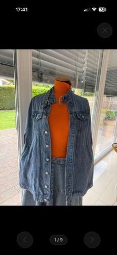 Zara cape jacke denim m - zara,