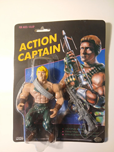 Action captain moc - action, rambo