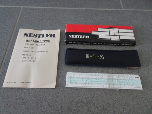 Nestler rietz rechenstab - nestler,