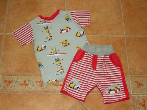 Handmade sommer set shirt - sommer, t-shirt
