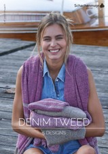 Schachenmayr Booklet - Denim Tweed - 5 Designs Anleitungen Stricken Häkeln Heft