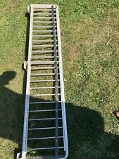 DR Gepäckablage Deutsche Reichsbahn Hutablage Aluminium Alu Kofferablage 1.50m