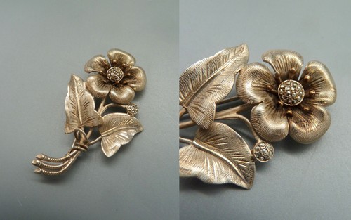 Sk8 antik art deco brosche - sk8,