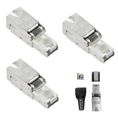 Netzwerkstecker rj45 cat6a - netzwerkstecker,