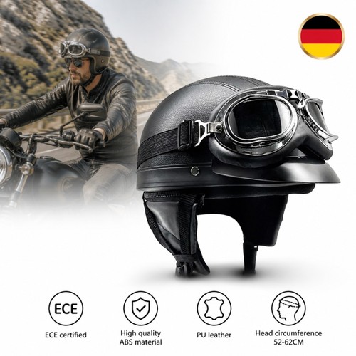 Motorradhelm halbschalenhelm - motorradhelm,