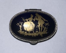 Vintage blaue Bone China