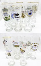 Biergläser Weißbier-Weizen-Glas  Brauerei Bier Sammeln Sammelglas 