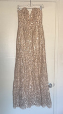 TFNC Strapless Sequin Formal