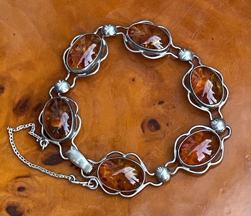 Vintage 835 silberarmband mit - vintage,