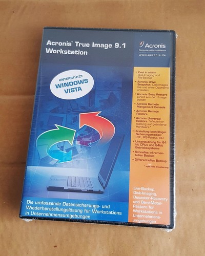 Acronis true image 1 - true, 9.1