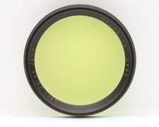 Carl Zeiss Jena Gelbglas Lx42 Farbfilter color filter 42mm 42 mm Gelb yellow 