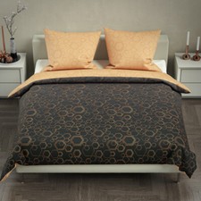 Bettwäsche Baumwolle Schwarz