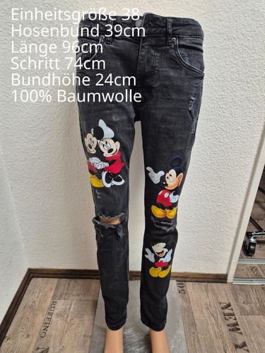 Mickey mouse jeanshose - jeanshose, größe
