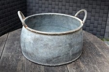 Pflanztopf Zink mit Griffen